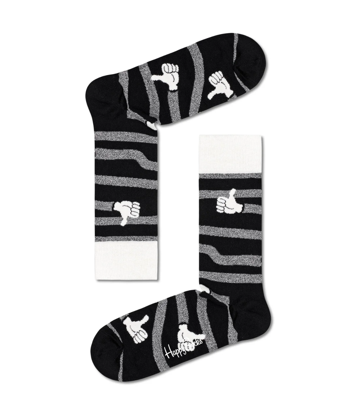 4-Pack Black And White Socks Gift Set Multi - Image 5