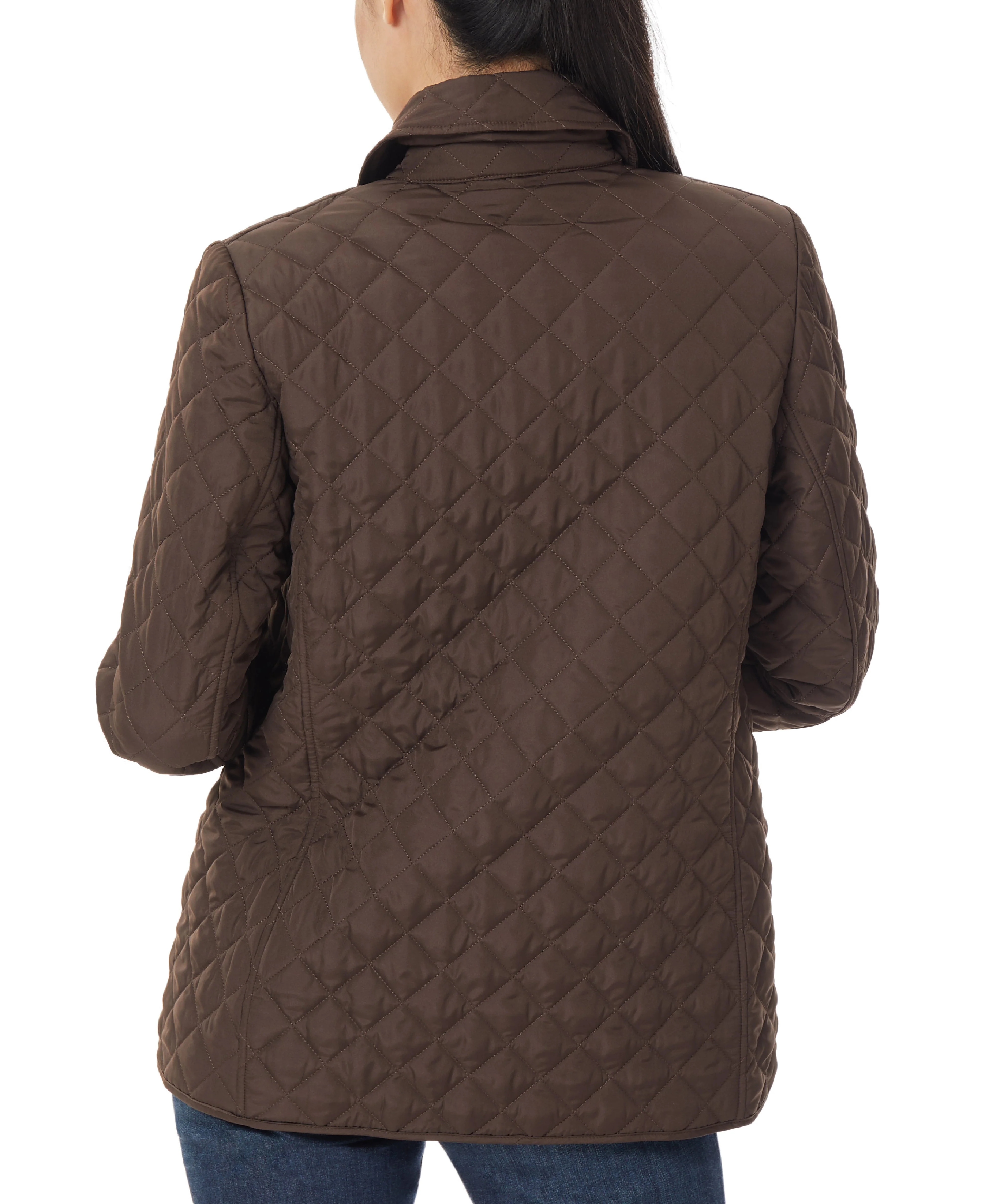 5 Button Quilted Coat - Image 3