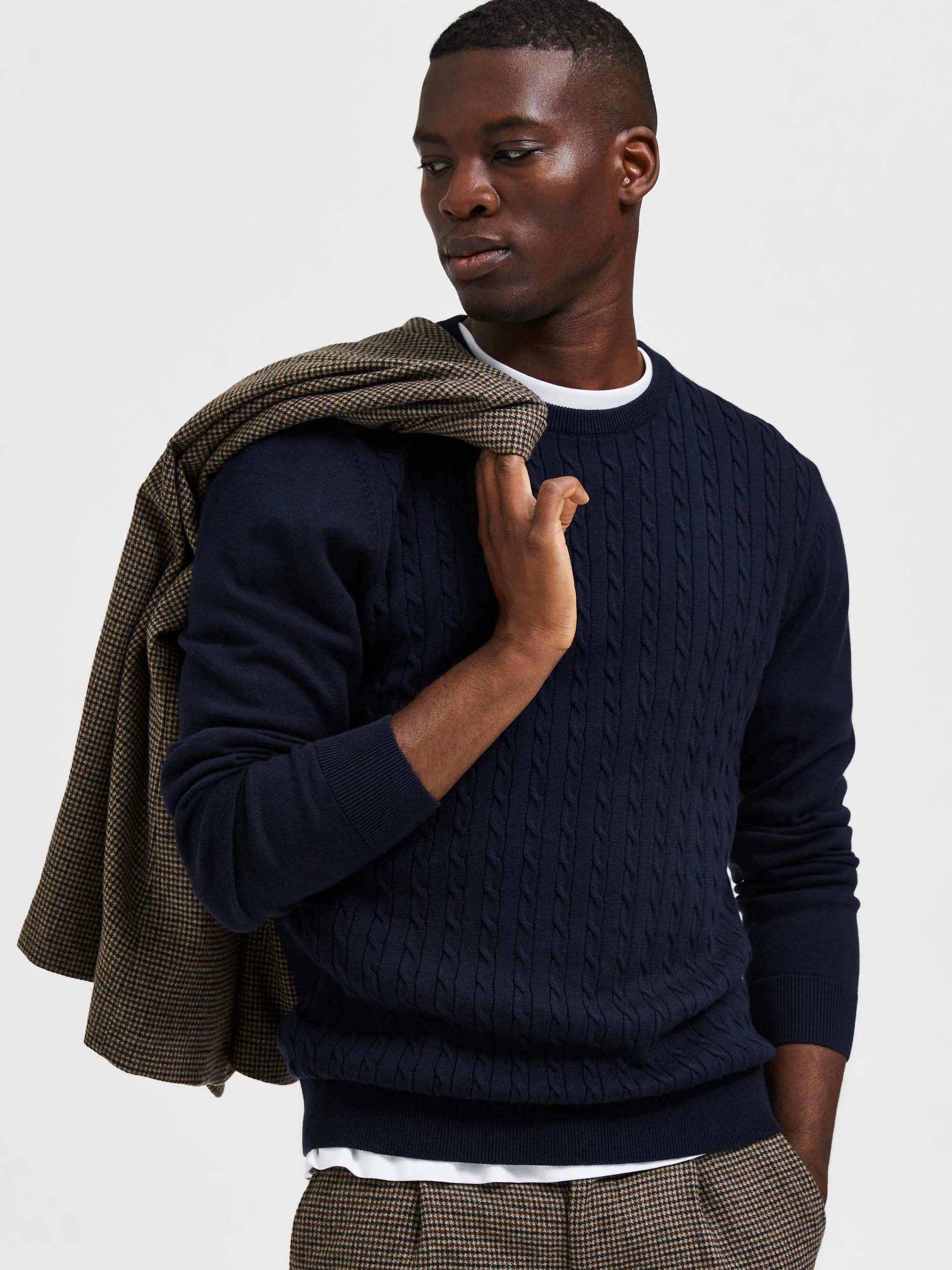 Aiko Knit Cable Crew - Image 3