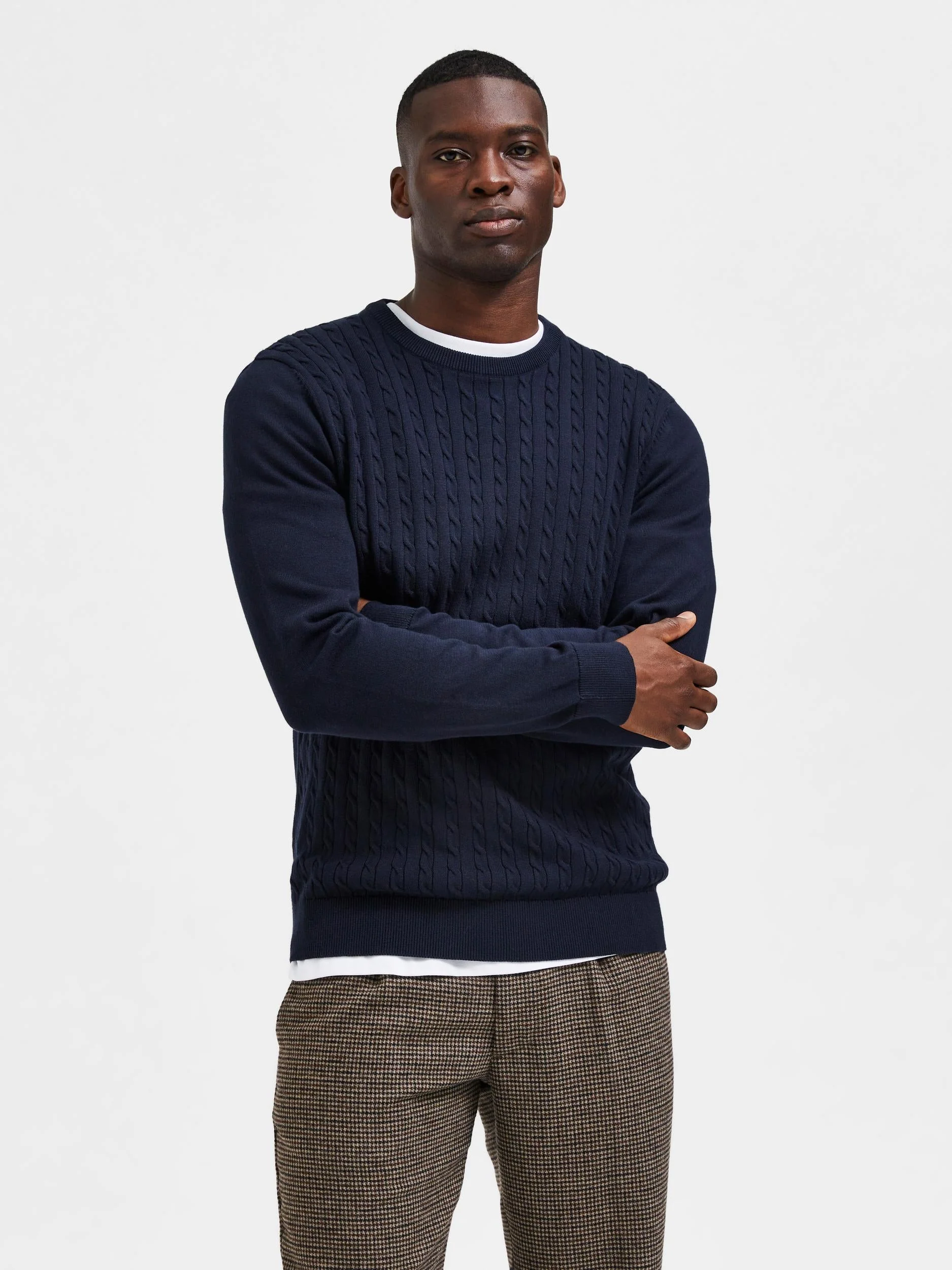 Aiko Knit Cable Crew - Image 2