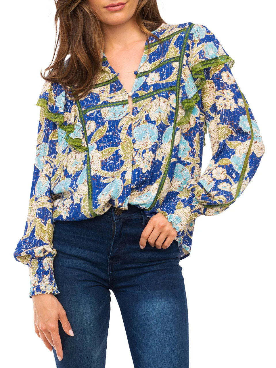 Asra Ruffle Top - Image 4