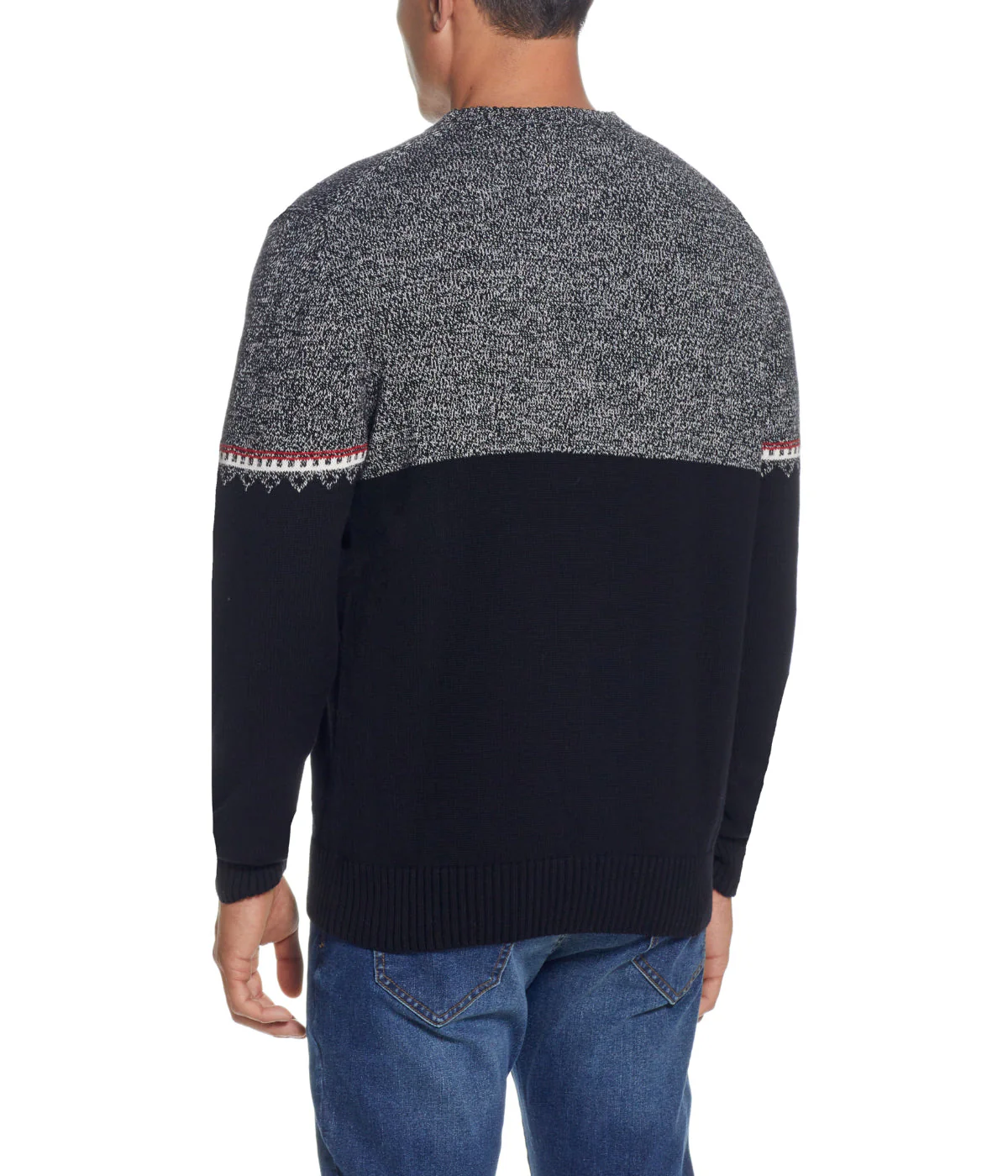 Bear Holiday Sweater Black - Image 2