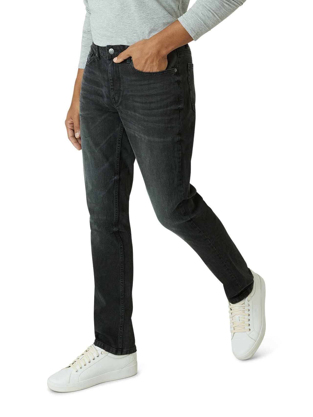 Bedford Slim Fit Jeans Black Maverick - Image 4