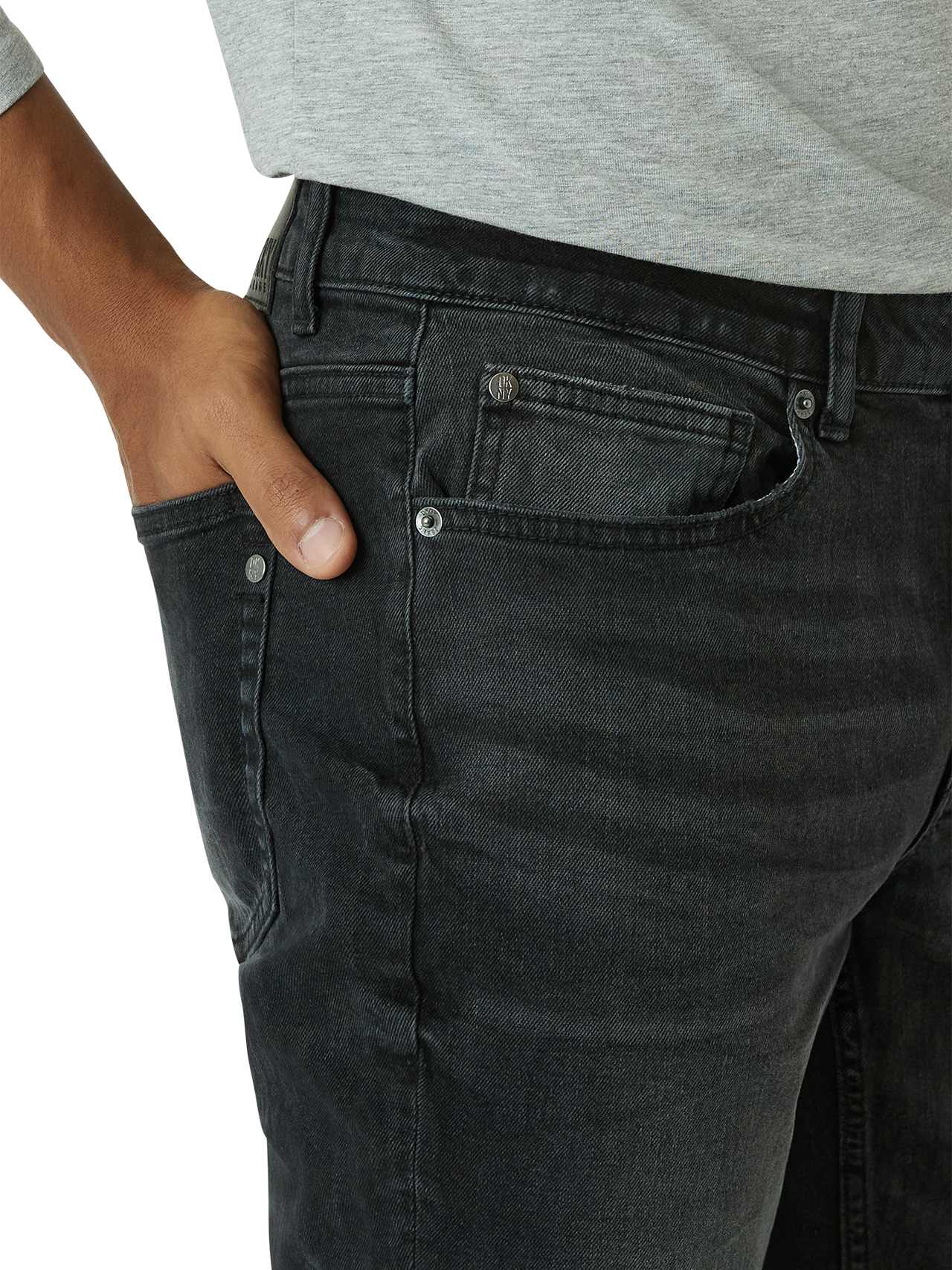 Bedford Slim Fit Jeans Black Maverick - Image 5