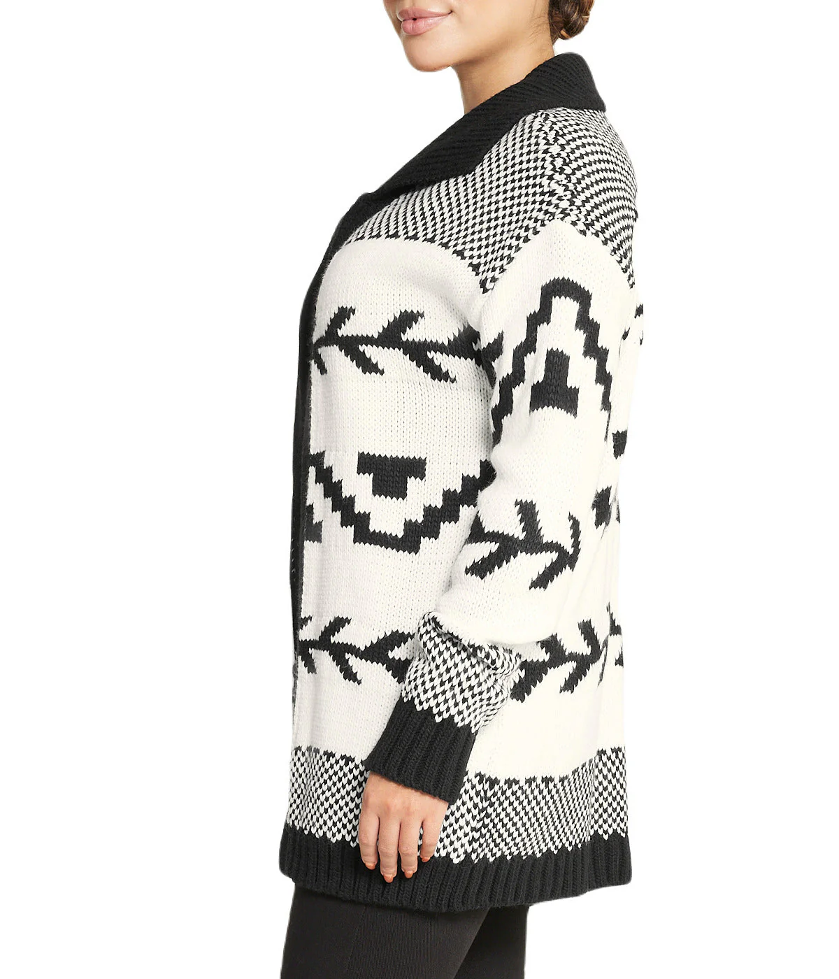 Belted Nordic Cardigan - Image 3