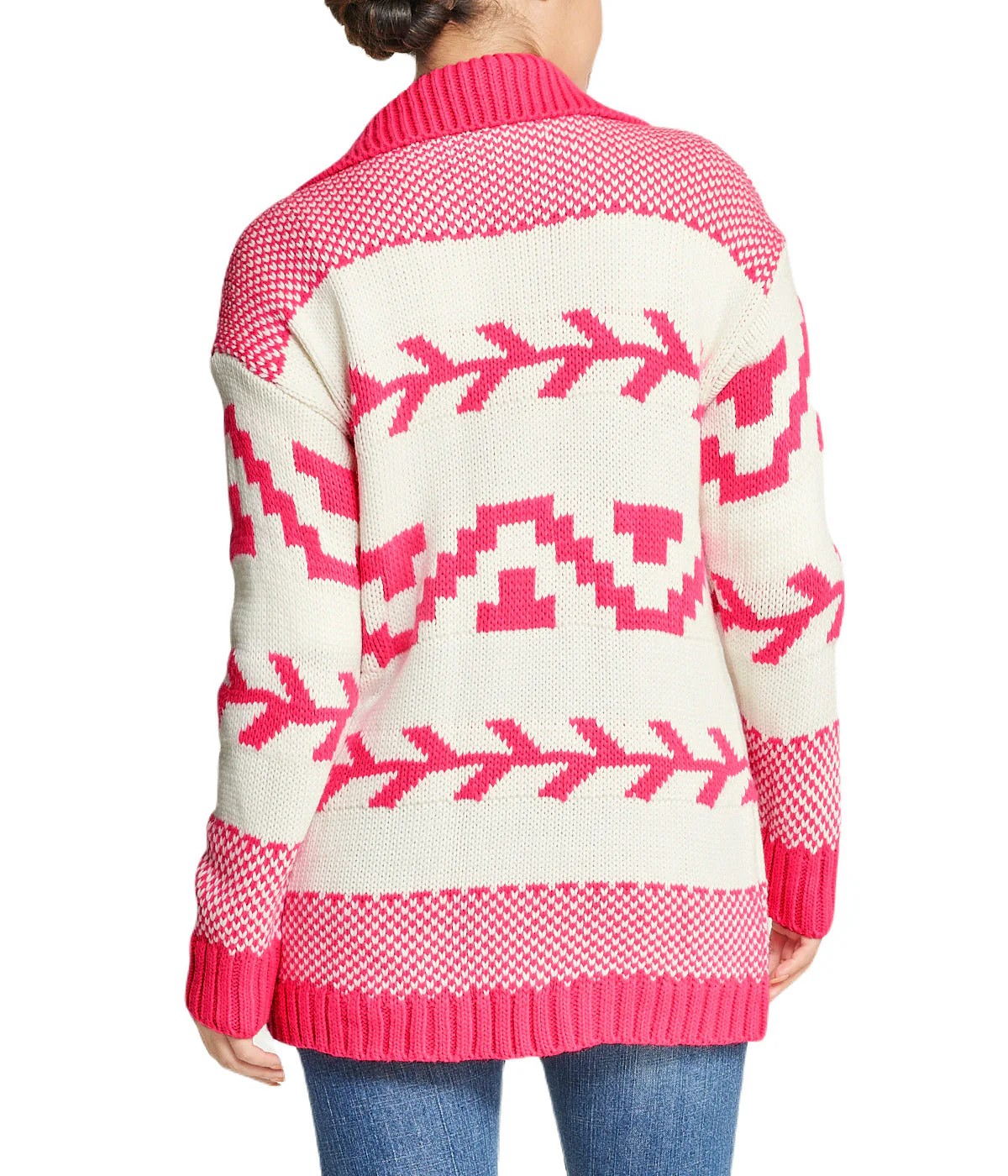 Belted Nordic Cardigan - Image 2
