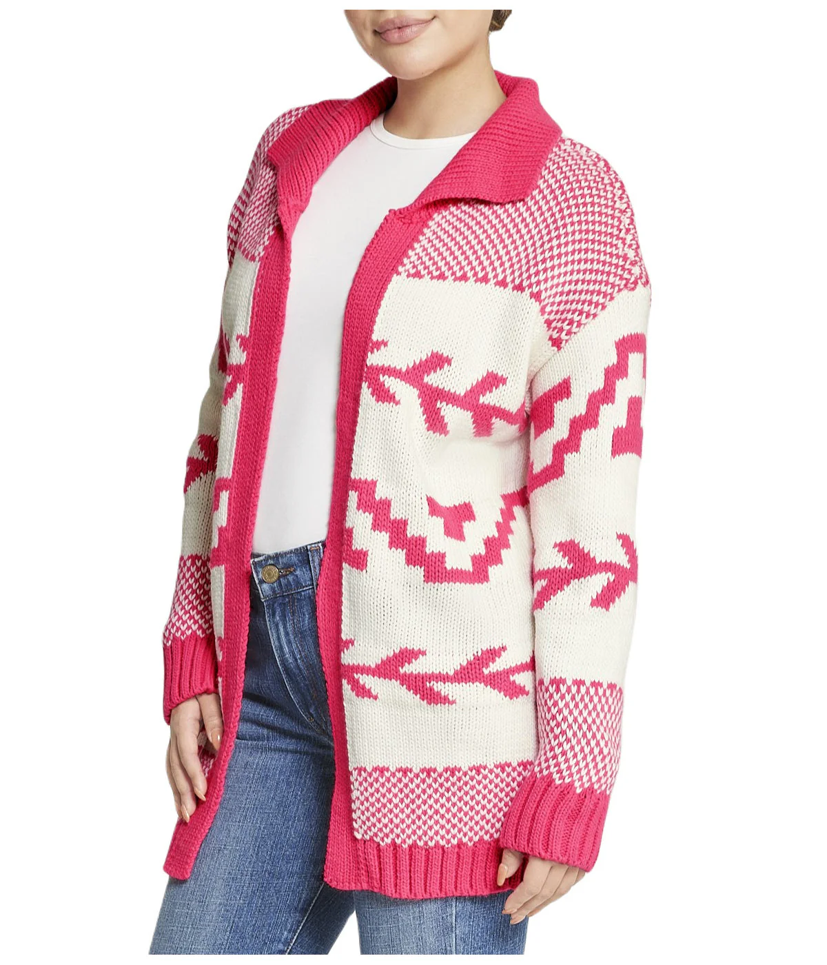 Belted Nordic Cardigan - Image 3