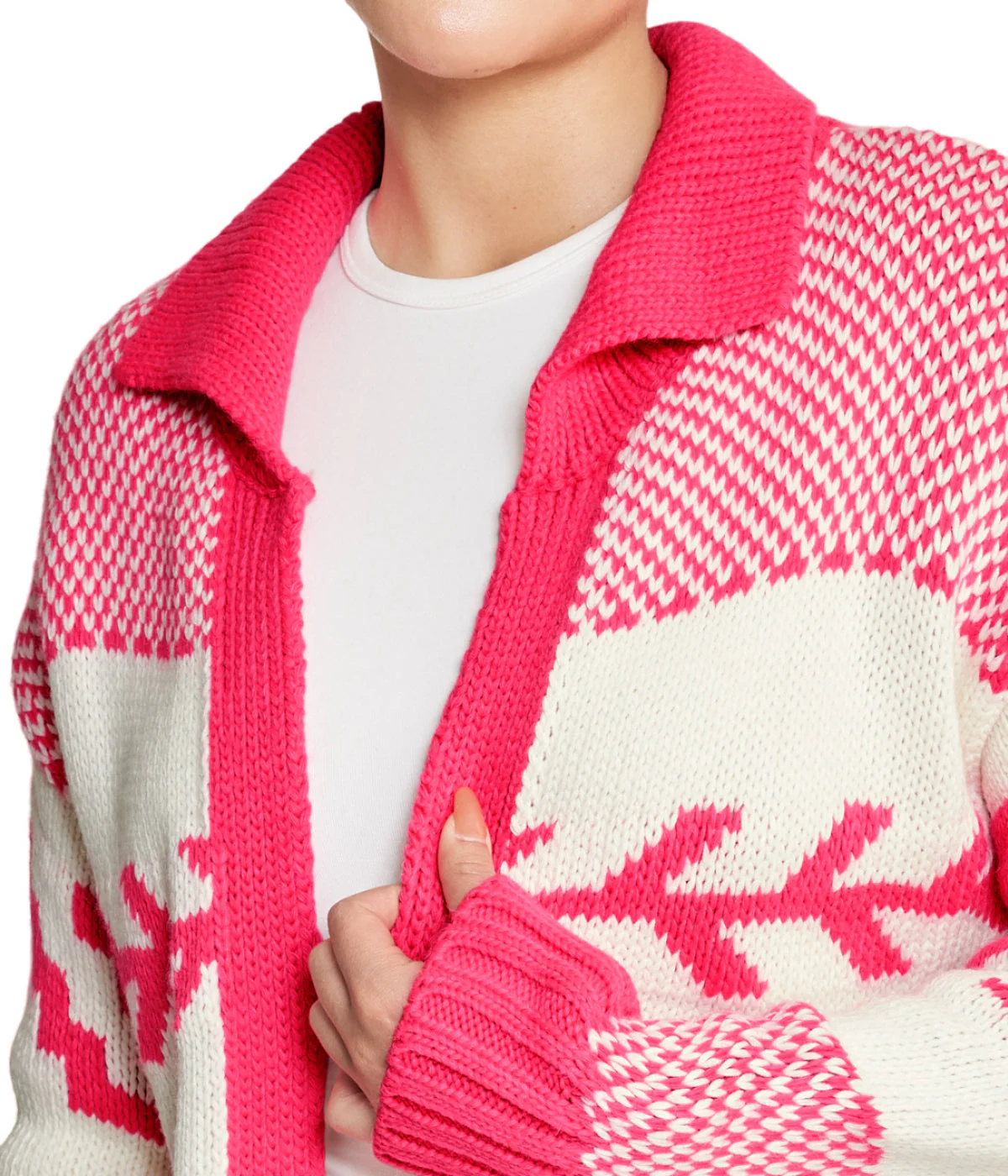 Belted Nordic Cardigan - Image 4