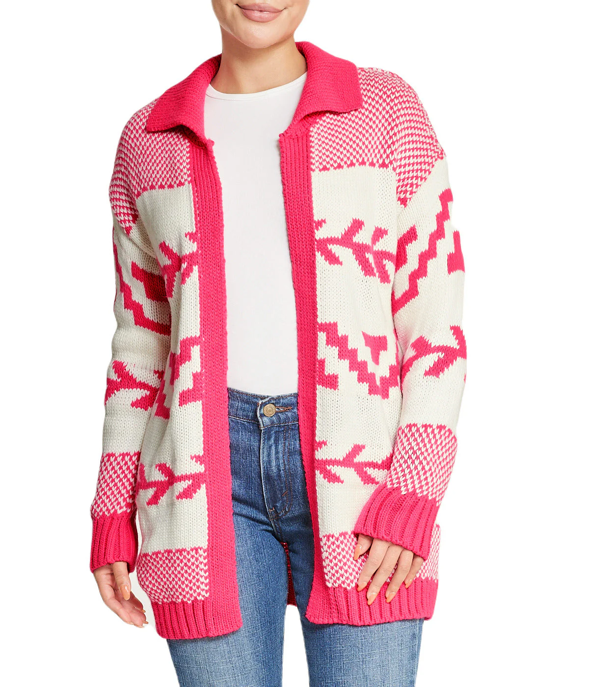 Belted Nordic Cardigan - Image 5