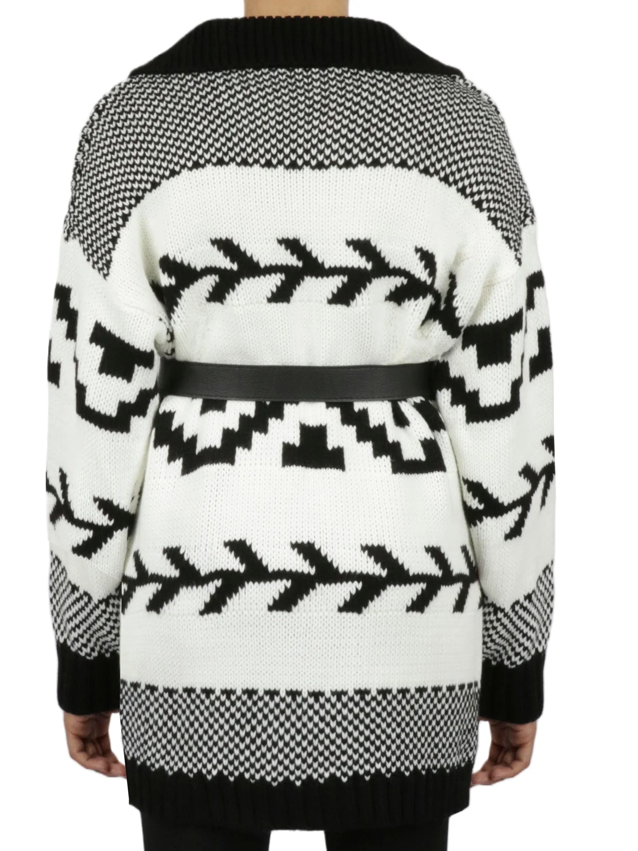 Belted Nordic Cardigan - Image 6