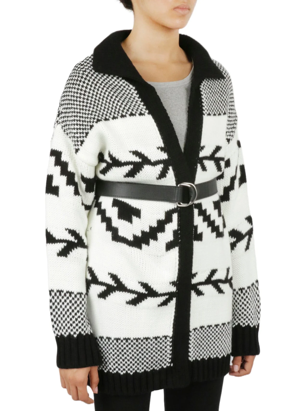 Belted Nordic Cardigan - Image 7