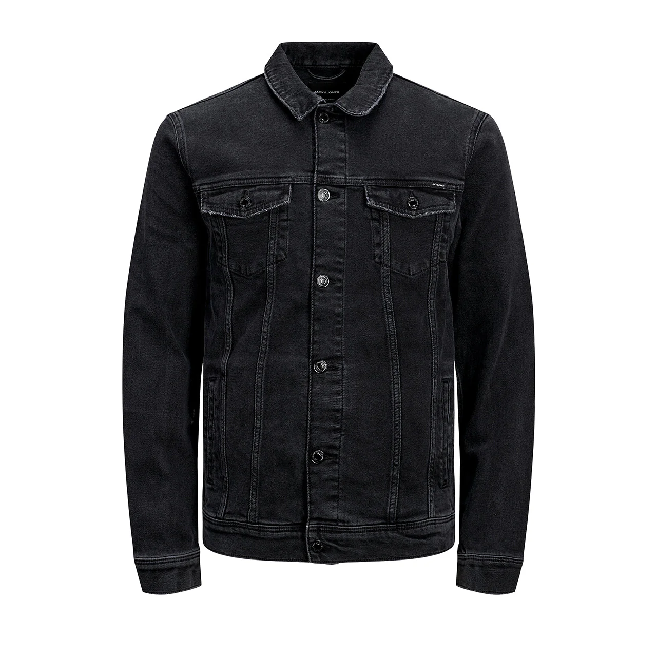 Black Denim Alvin Jacket - Image 3