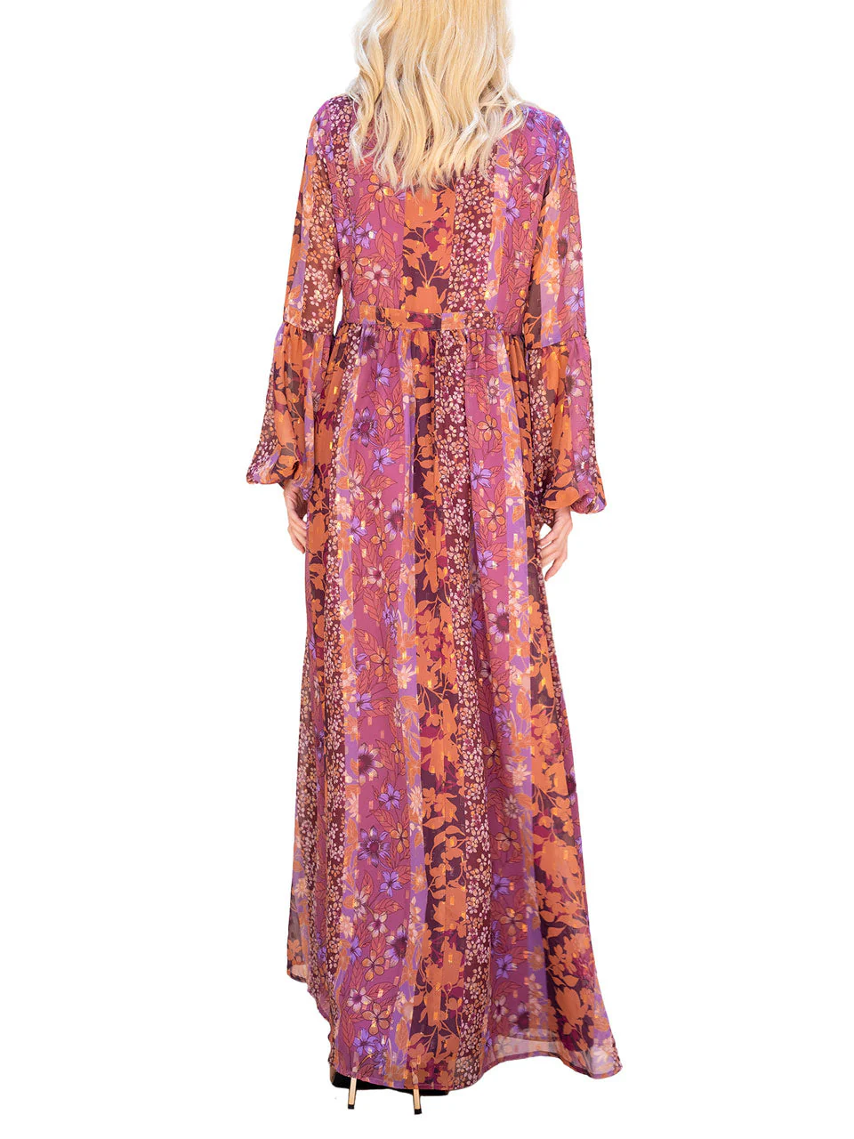 Blouson Maxi Dress - Image 3