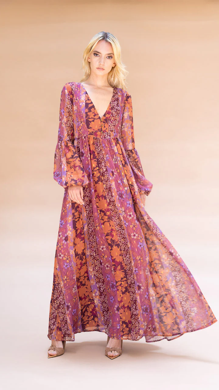 Blouson Maxi Dress - Image 5