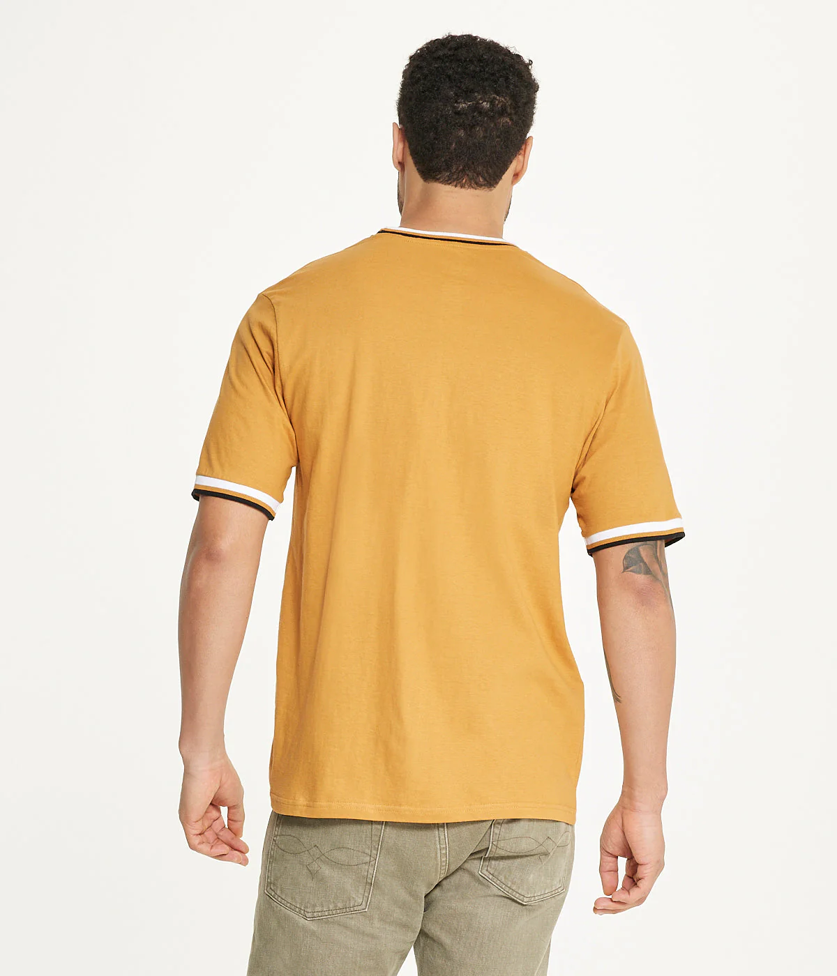 Brooklyn Laundry Men'sÂ Tonal Embroidery Crew Neck Tee - Image 2
