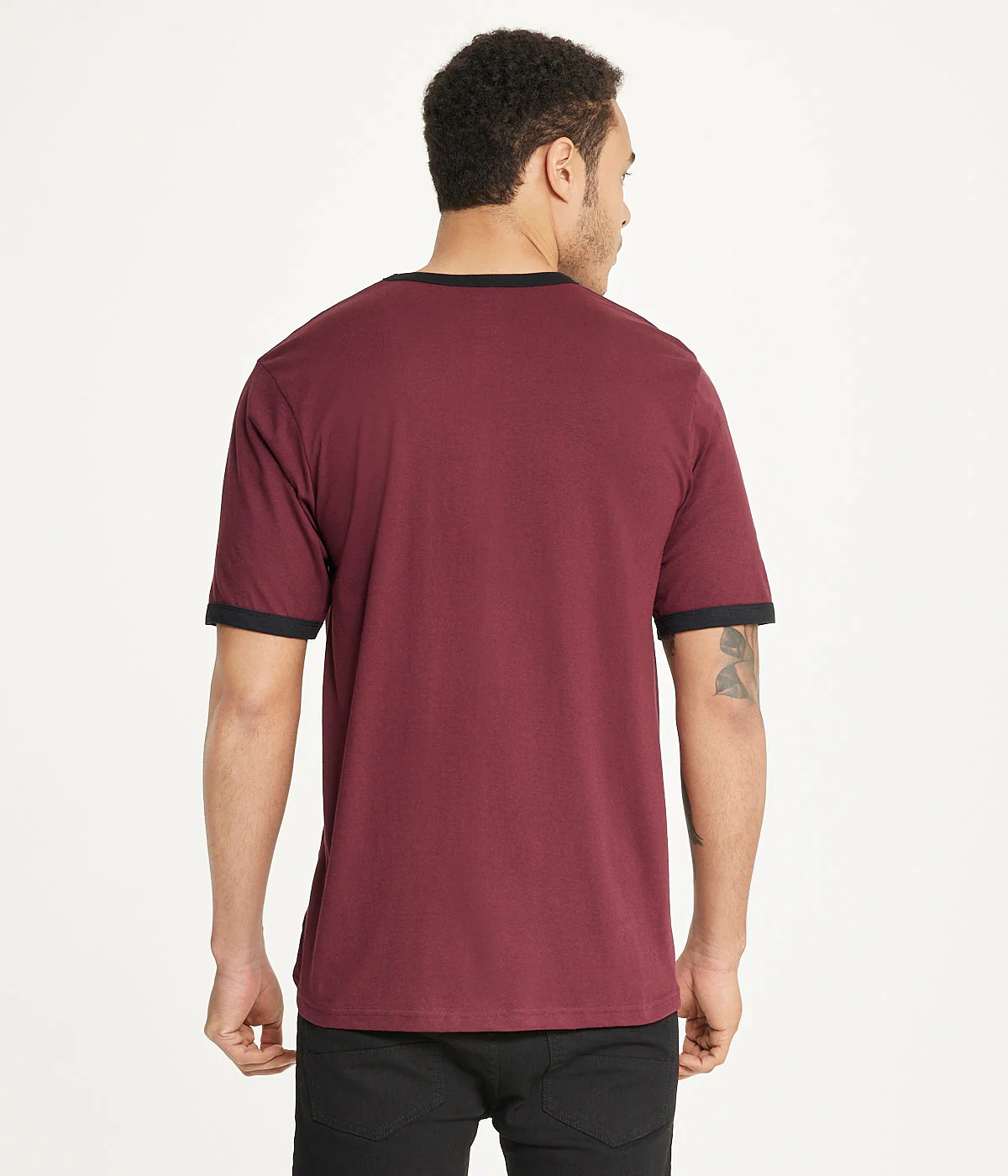 Brooklyn Laundry Men's Tonal Embroidery Short Sleeve Crew Neck Tee - Image 2