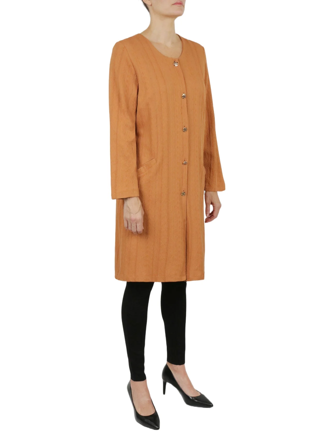 Button Front Long Tunic - Image 5