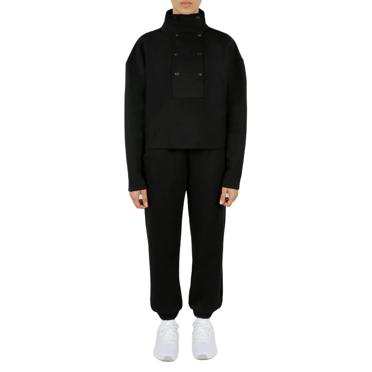 Button Front Sweatshirt - Image 7