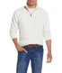Cable Knit Quarter Zip Sweater Ecru - Image 5
