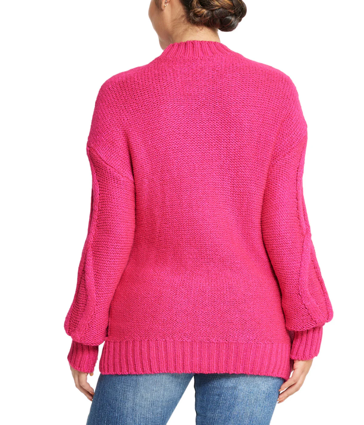 Cable Pullover Sweater - Image 2