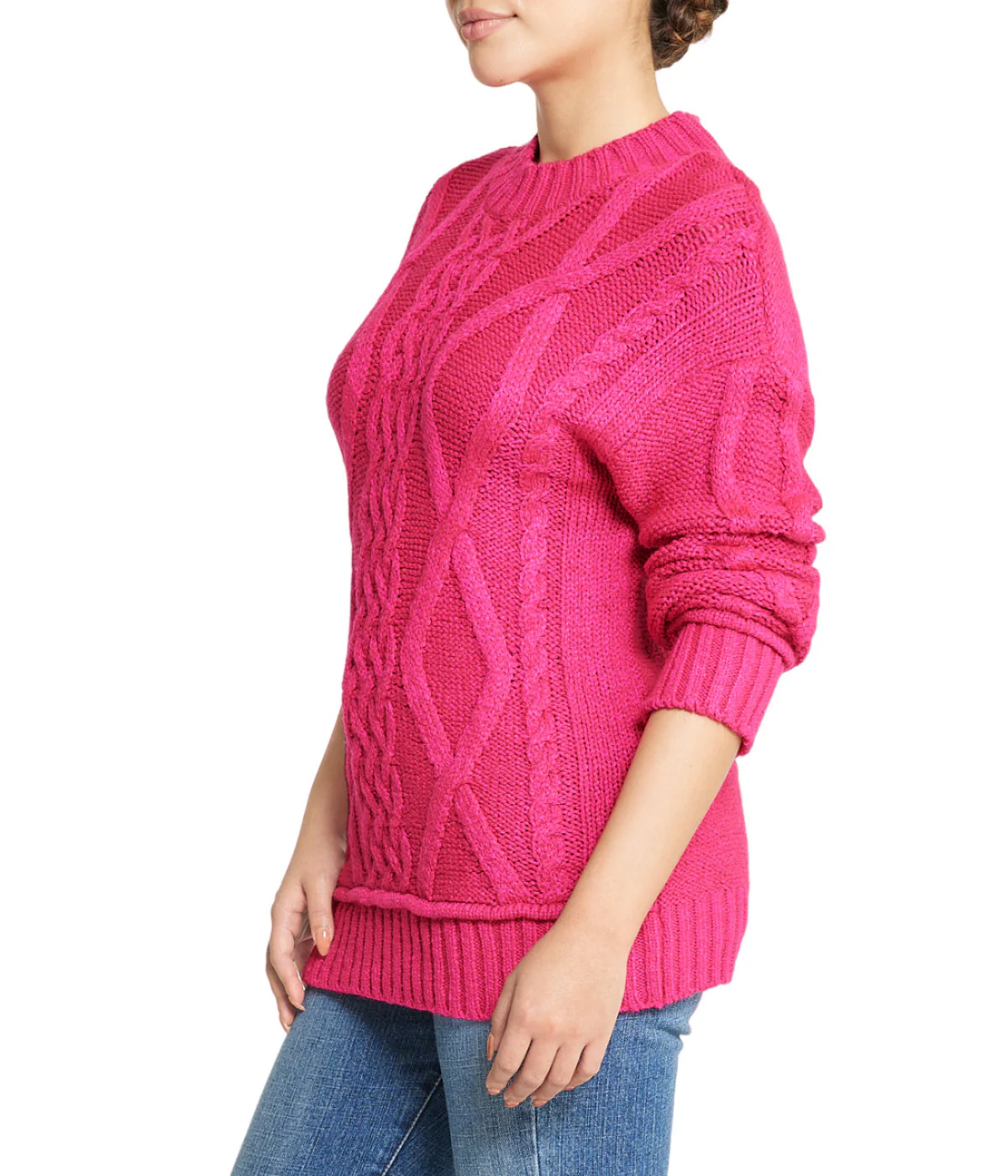 Cable Pullover Sweater - Image 3