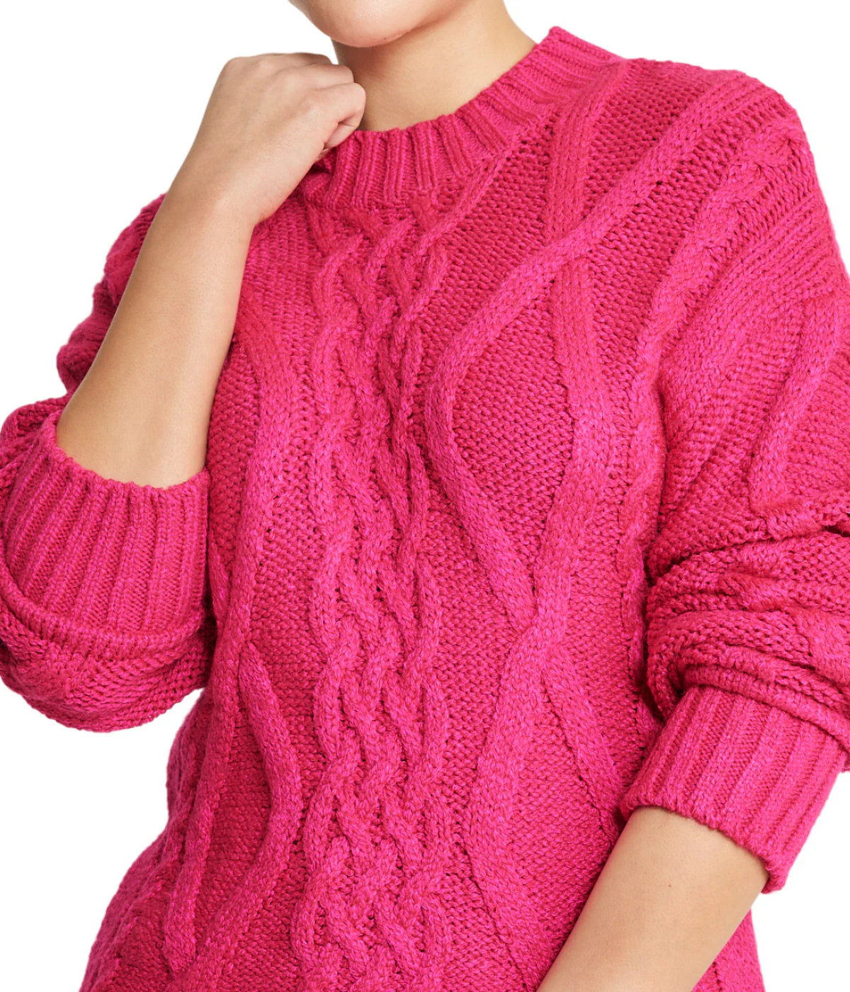 Cable Pullover Sweater - Image 4