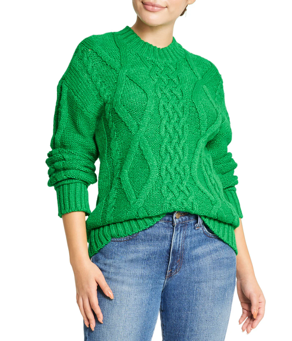 Cable Pullover Sweater - Image 5