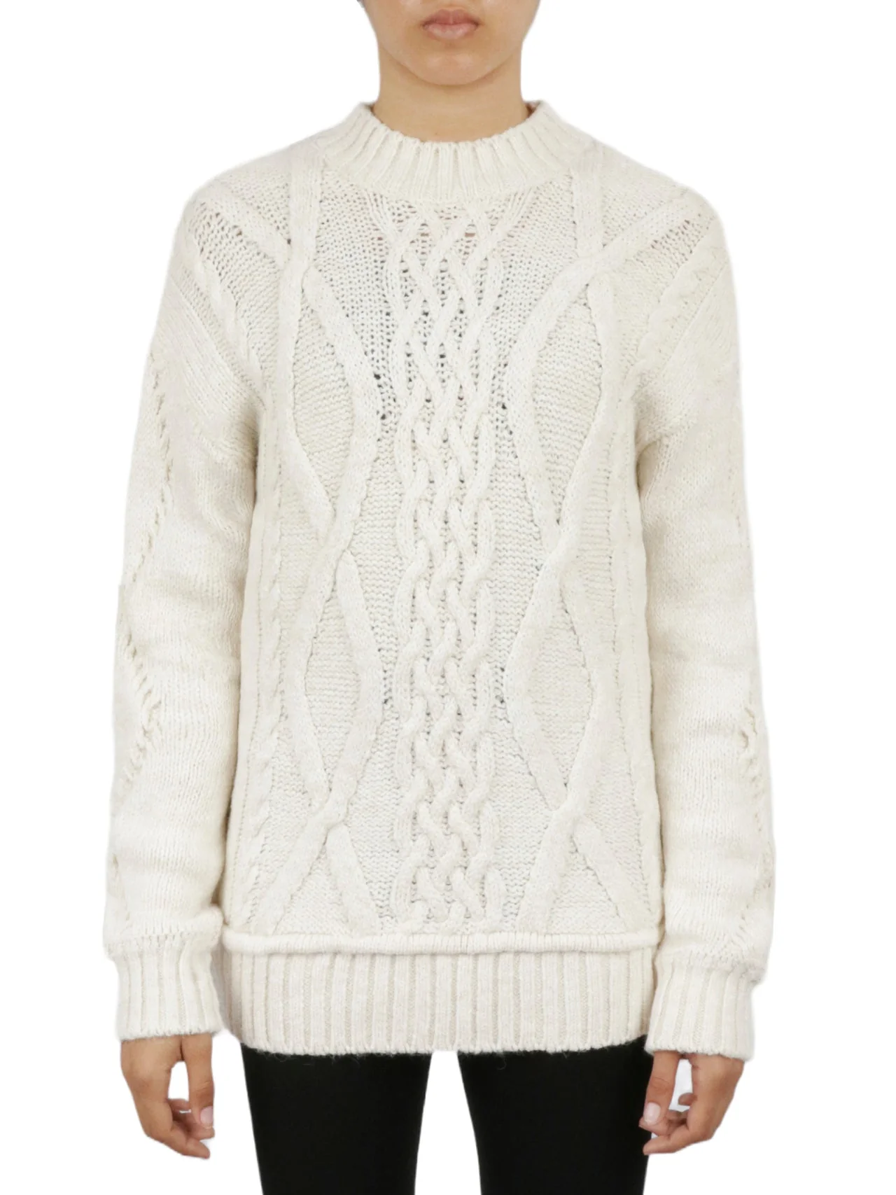 Cable Pullover Sweater - Image 6
