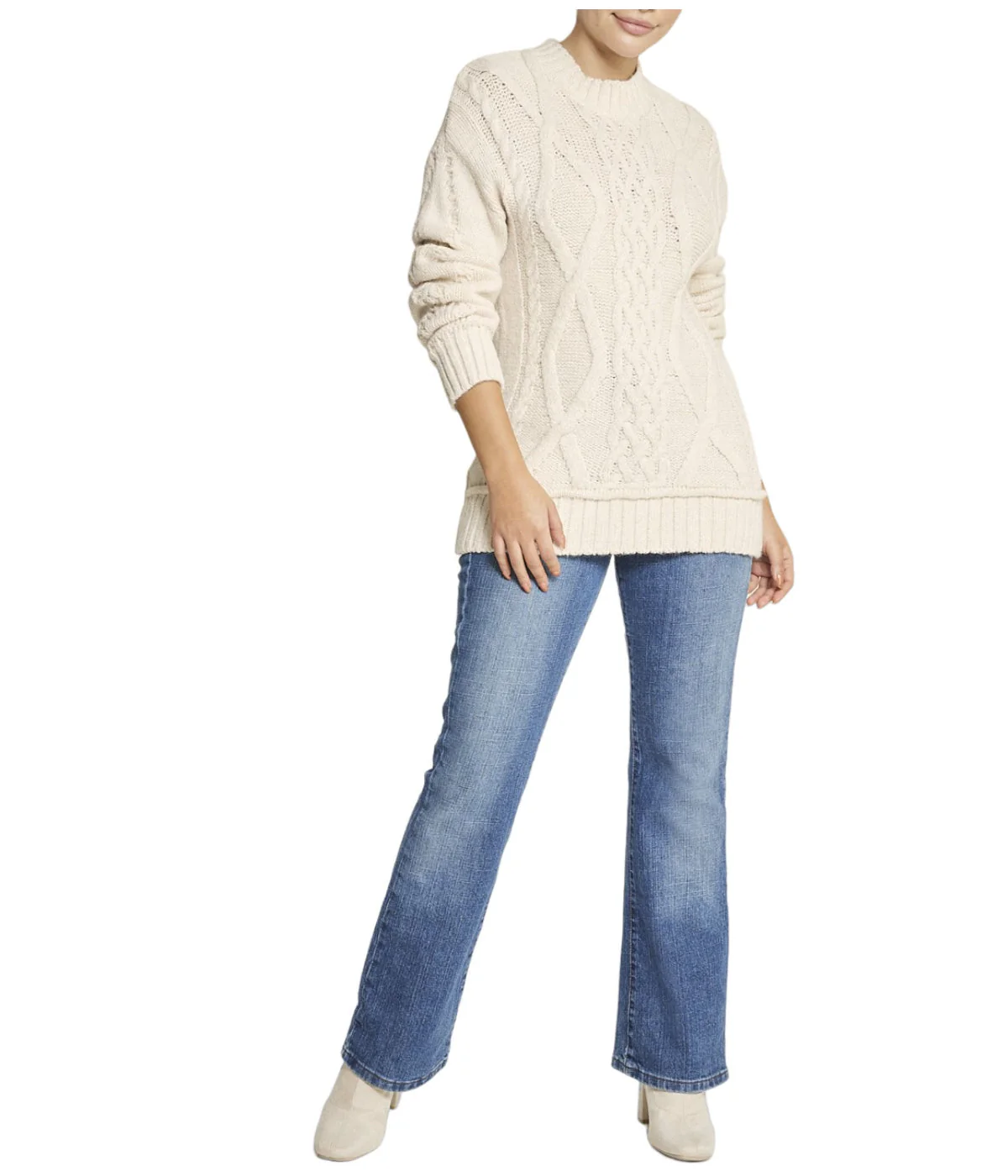 Cable Pullover Sweater - Image 4