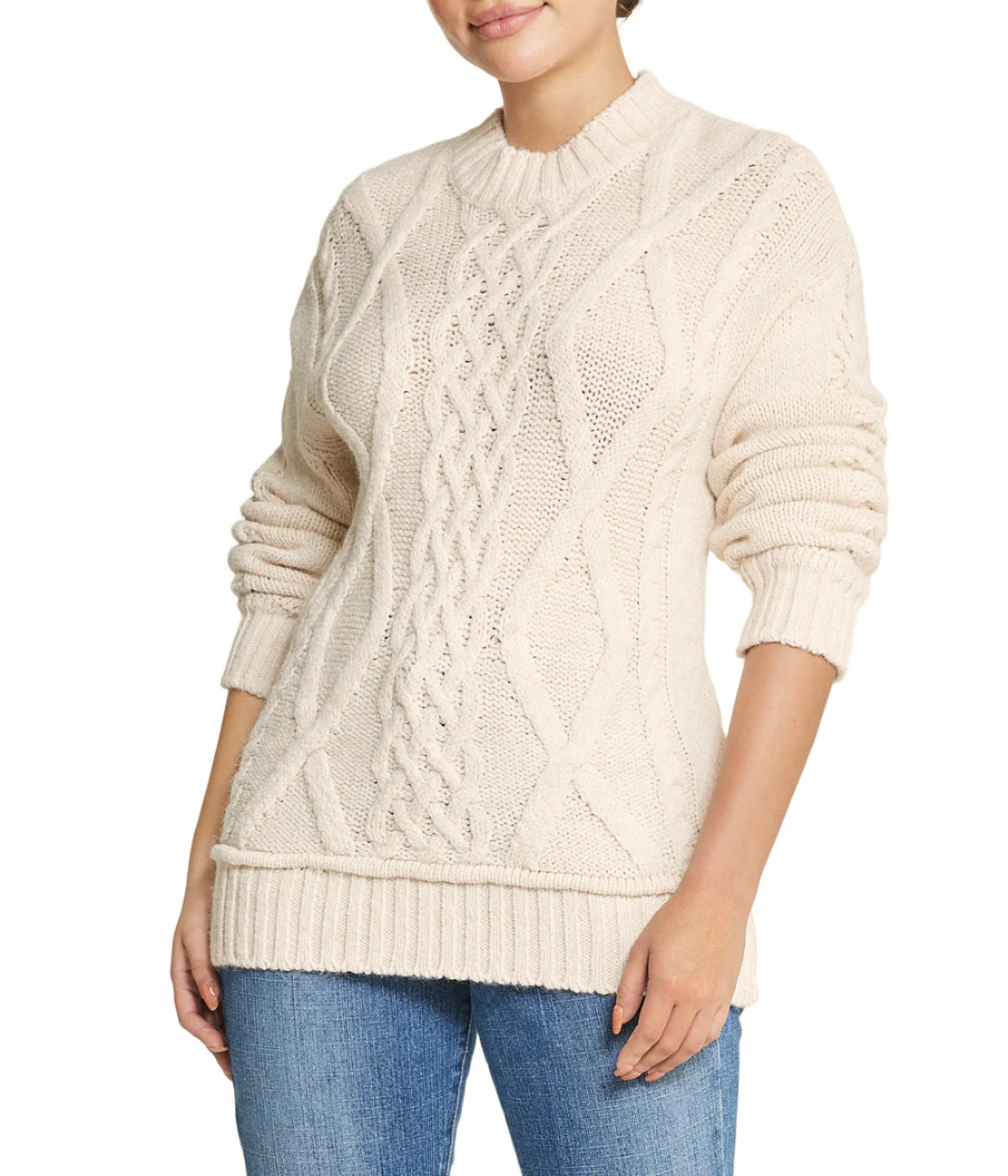 Cable Pullover Sweater - Image 5