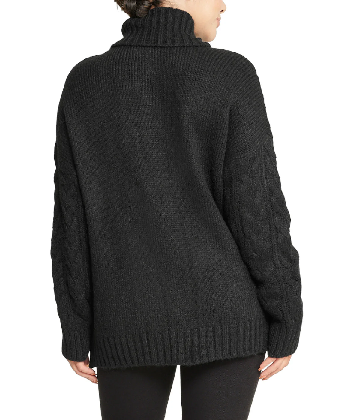 Cable Turtleneck Sweater - Image 2