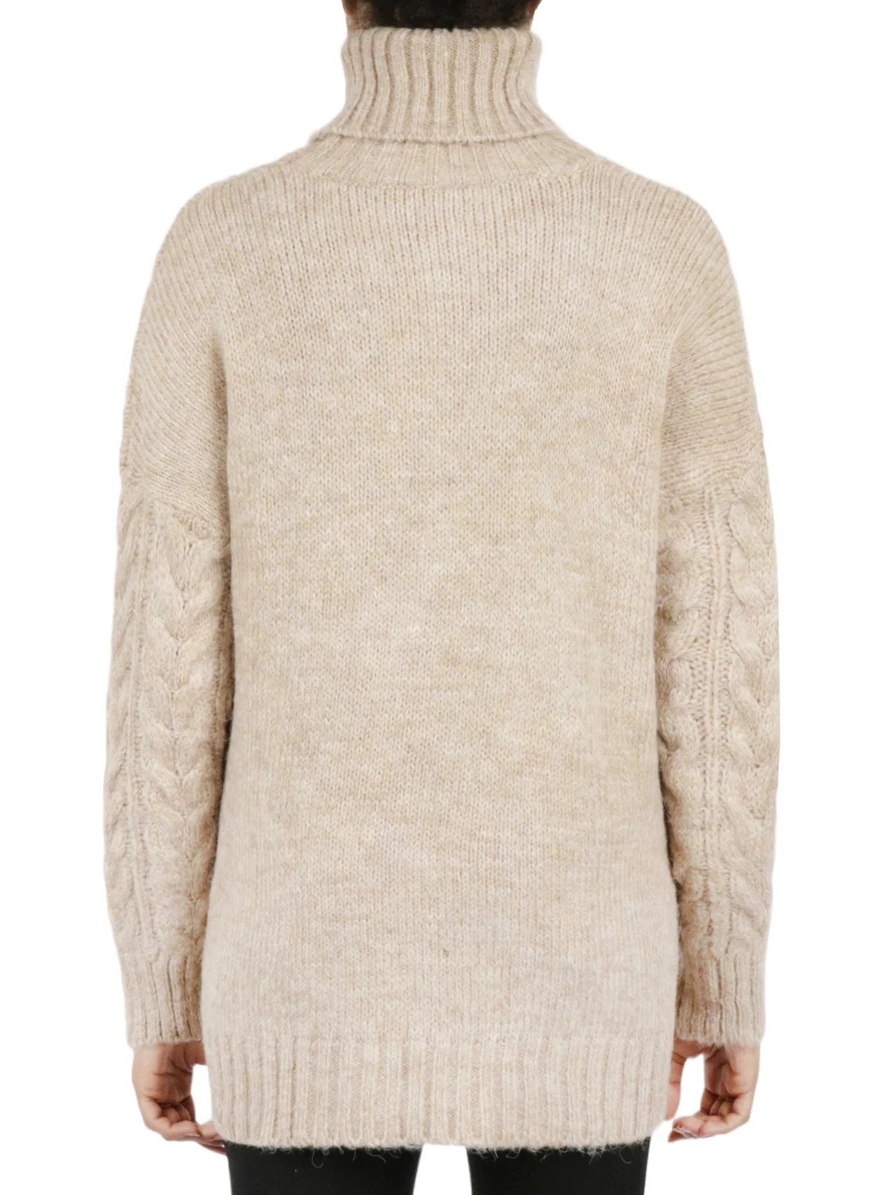 Cable Turtleneck Sweater - Image 8