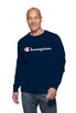 Champion Big And Tall Men's 100% Cotton Long Sleeve Teeshirt - Image 2