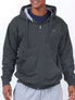 Champion Big And Tall Men's Powerblend Fleece Full Zipper Hoodie Sweatshirt - Image 2