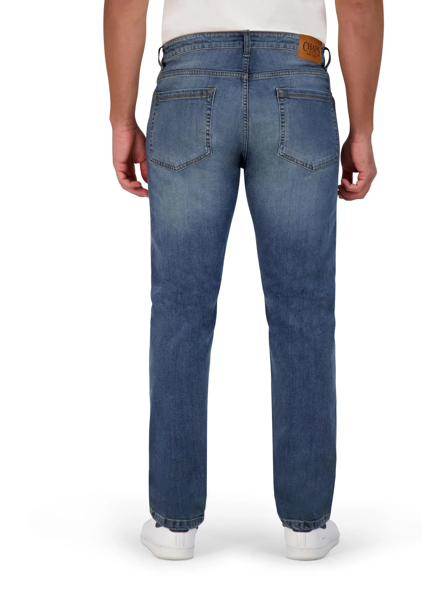 Chaps Men's 5-Pocket Denim Regular Fit - Image 5