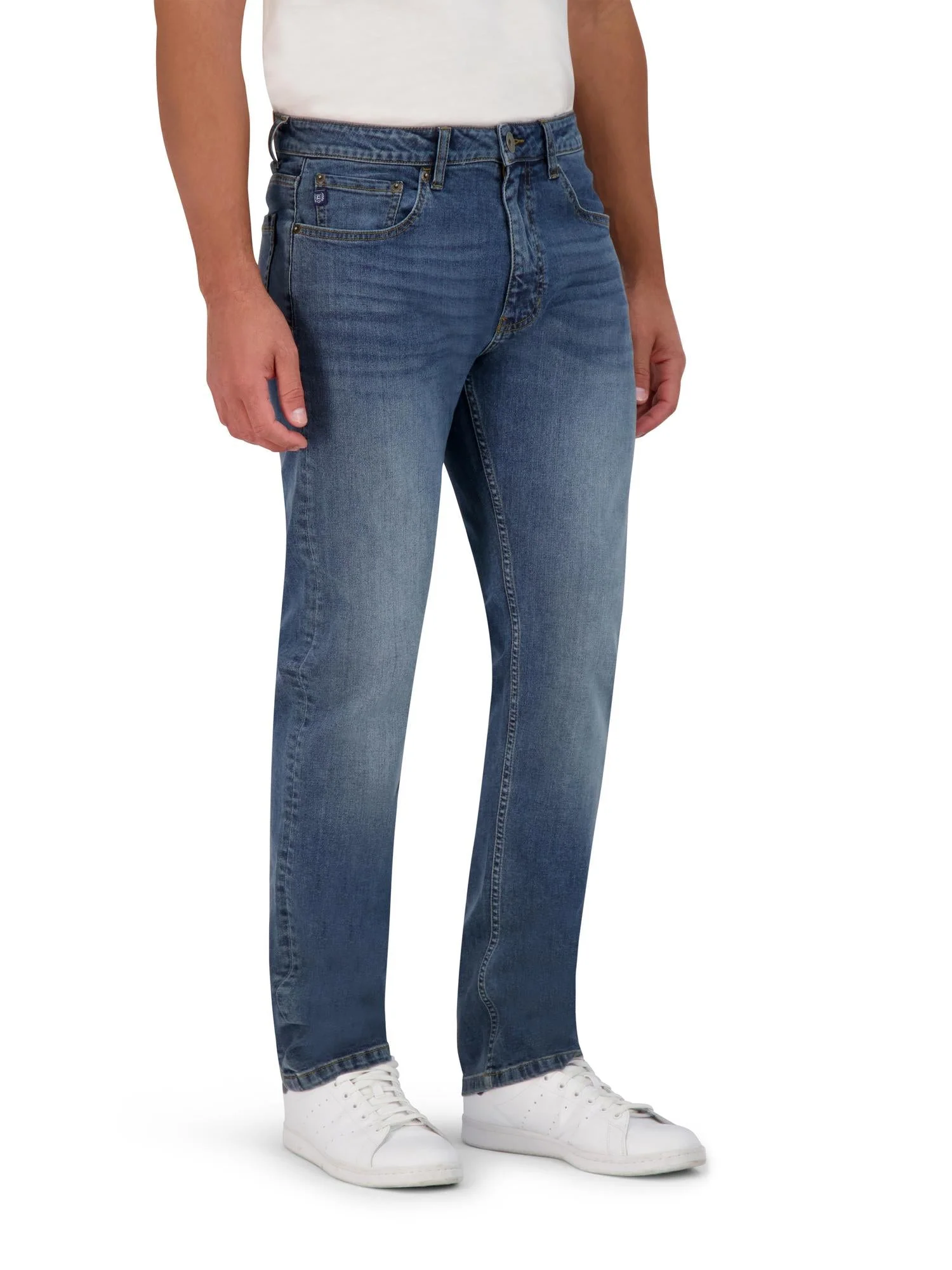 Chaps Men's 5-Pocket Denim Regular Fit - Image 2