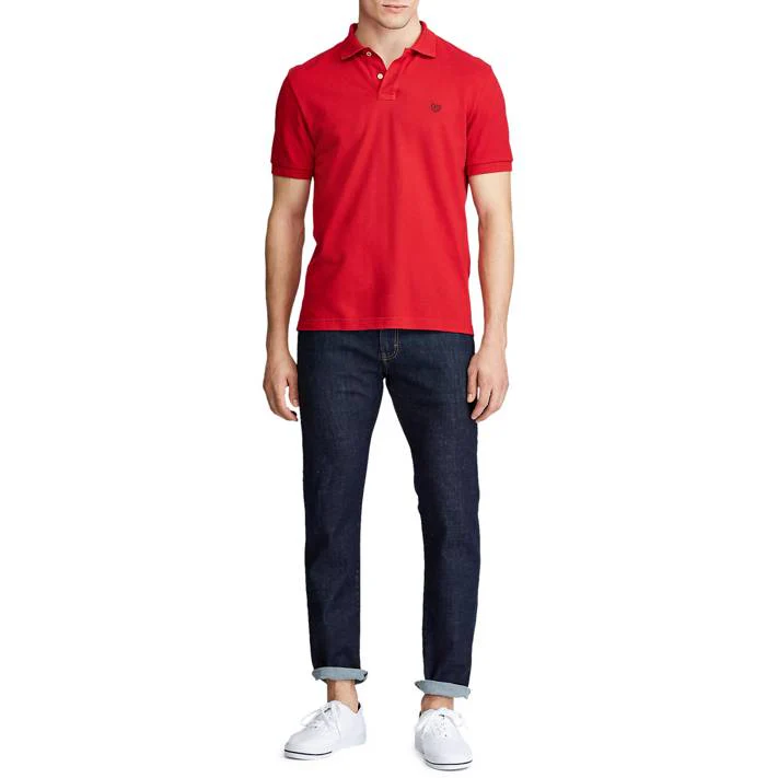Chaps Men's Short Sleeve Everyday Solid Pique Polo - Image 3