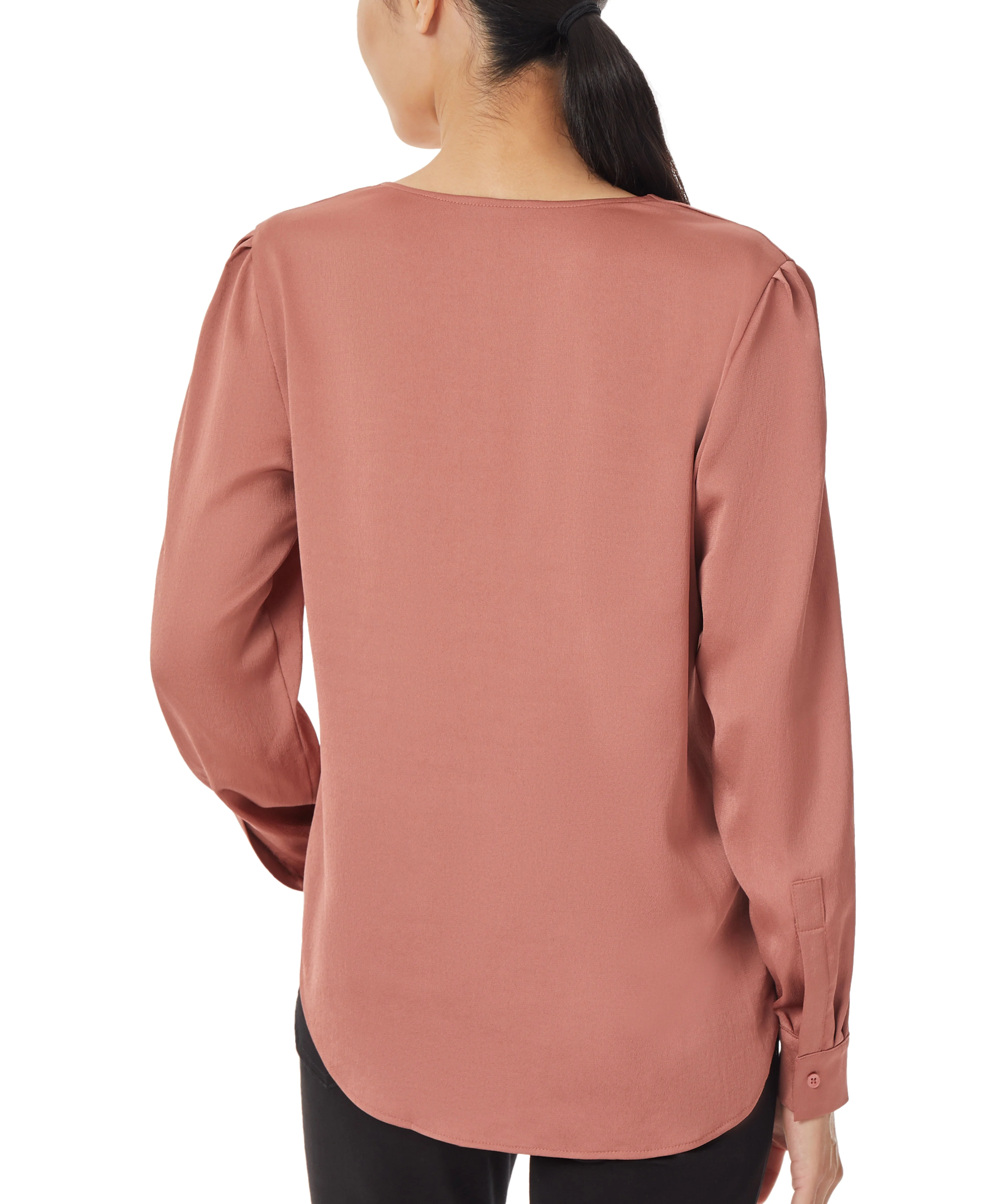 Charmeuse Utility Blouse - Image 3
