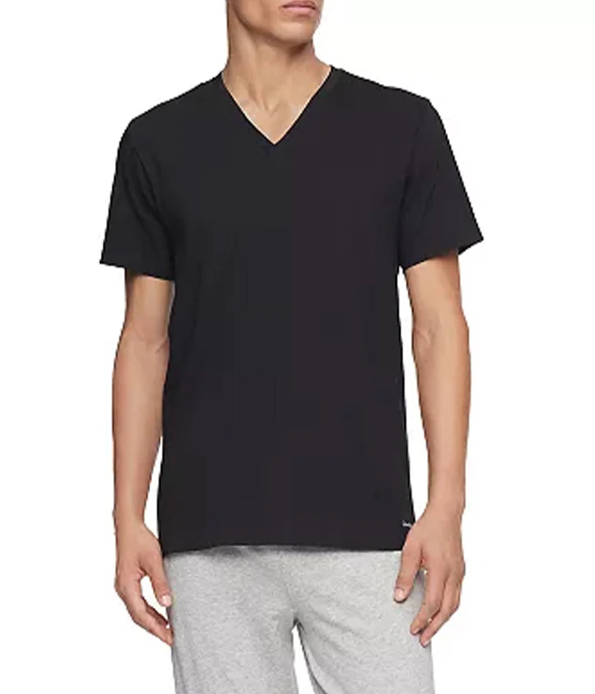 Cotton Classics Short Sleeve V-Neck Classic Fit 3 Pack Tee - Image 4