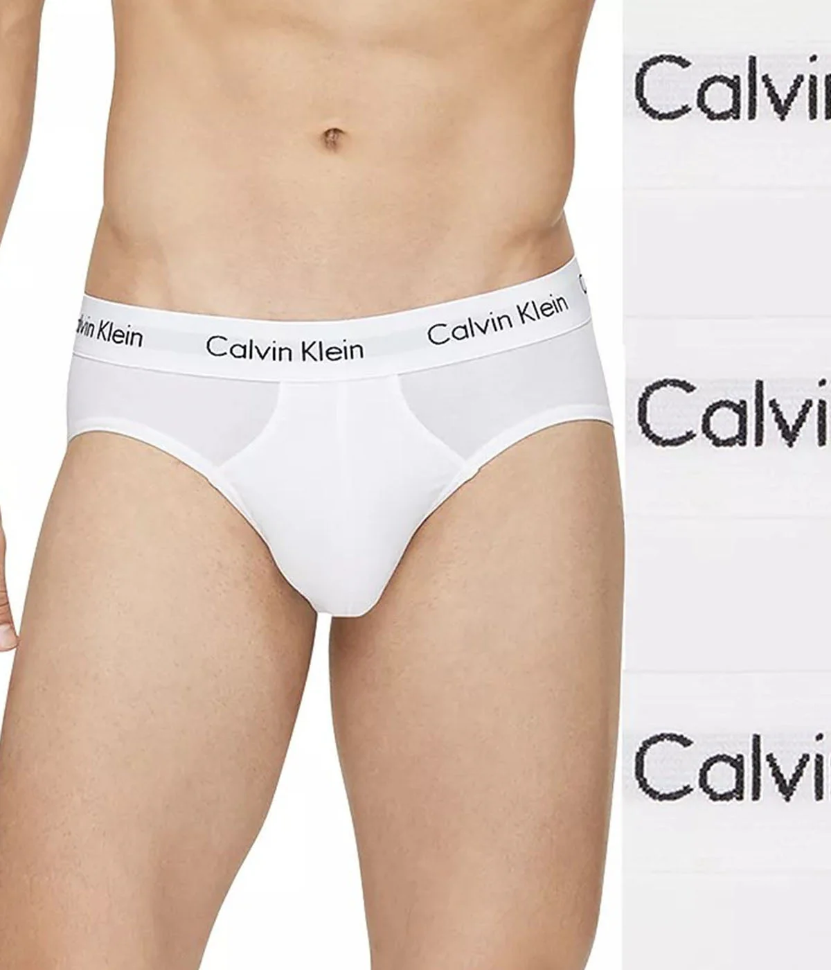 Cotton Stretch Hip Brief 3 Pack - Image 2