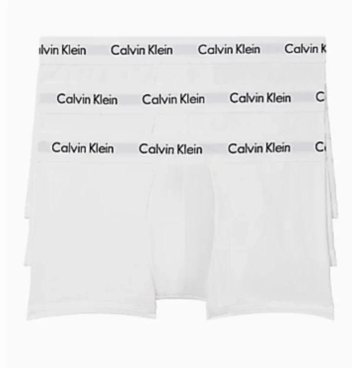 Cotton Stretch Low Rise Trunk 3 Pack - Image 3