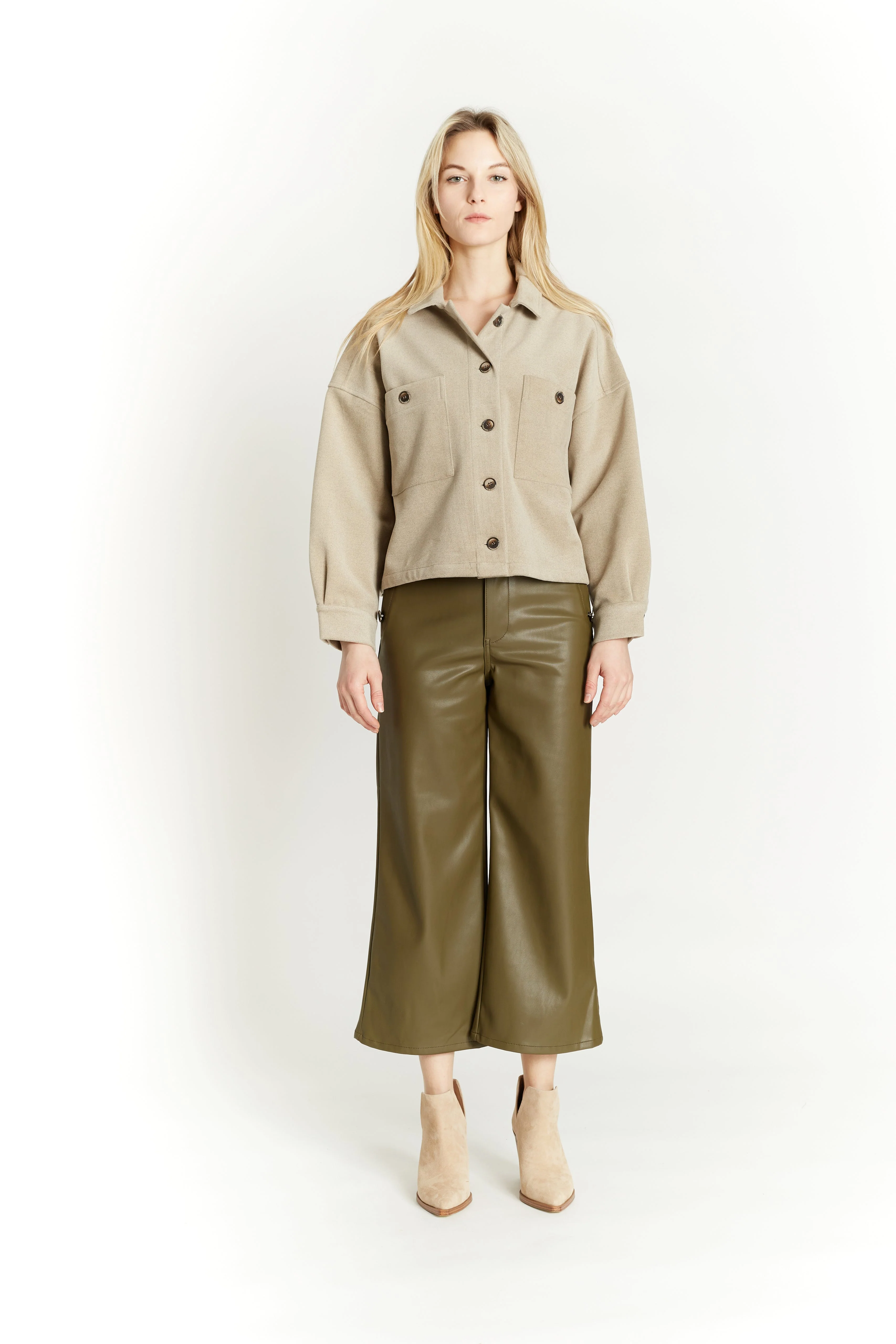 Cropped Shacket by Oat New York - Image 2
