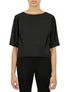 Cropped Tie Back Blouse - Image 8