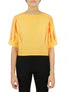 Cropped Tie Back Blouse - Image 8