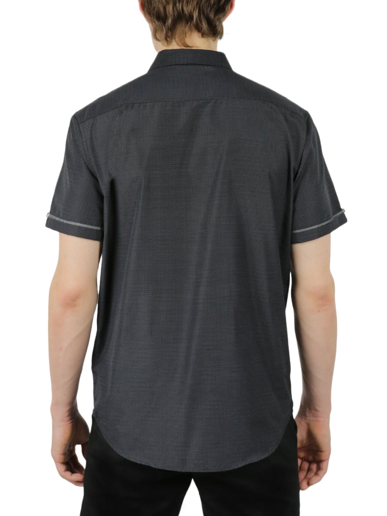 Ditsy Print Short Sleeve Shirt - Image 2