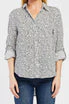 Elisa Tab Sleeve Button Down Shirt Single Chest Pocket - Image 4