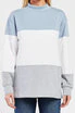 Eloise Mock Neck Color Block Top - Image 4