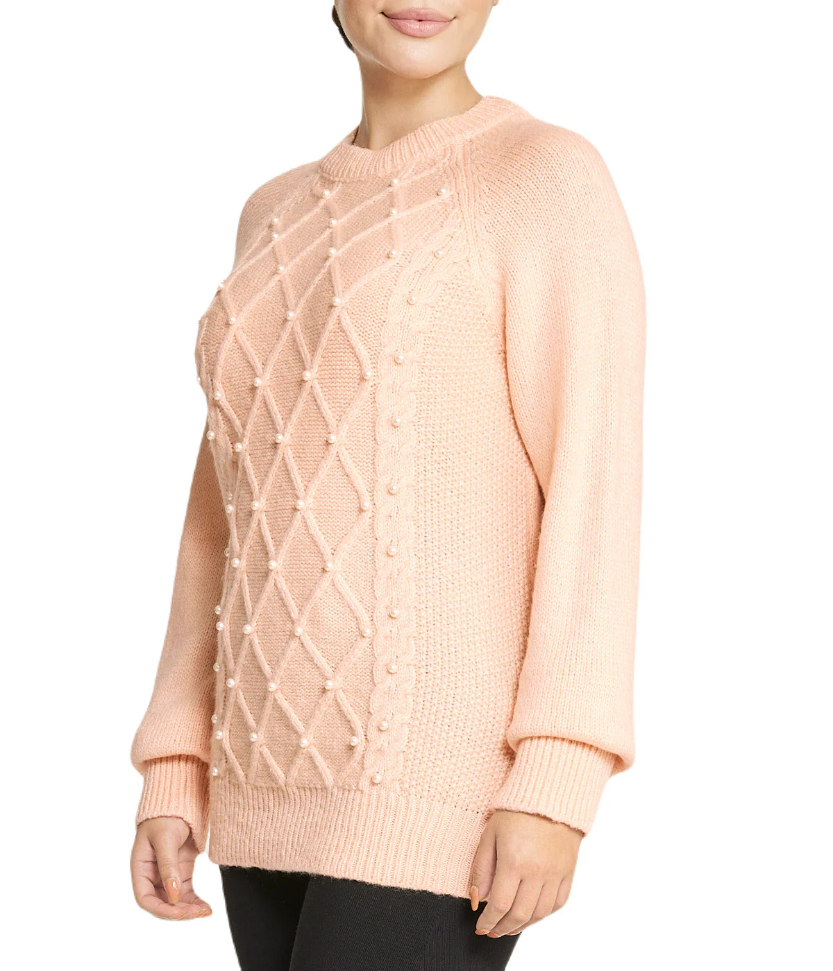 Embellished Cable Pullover - Image 3