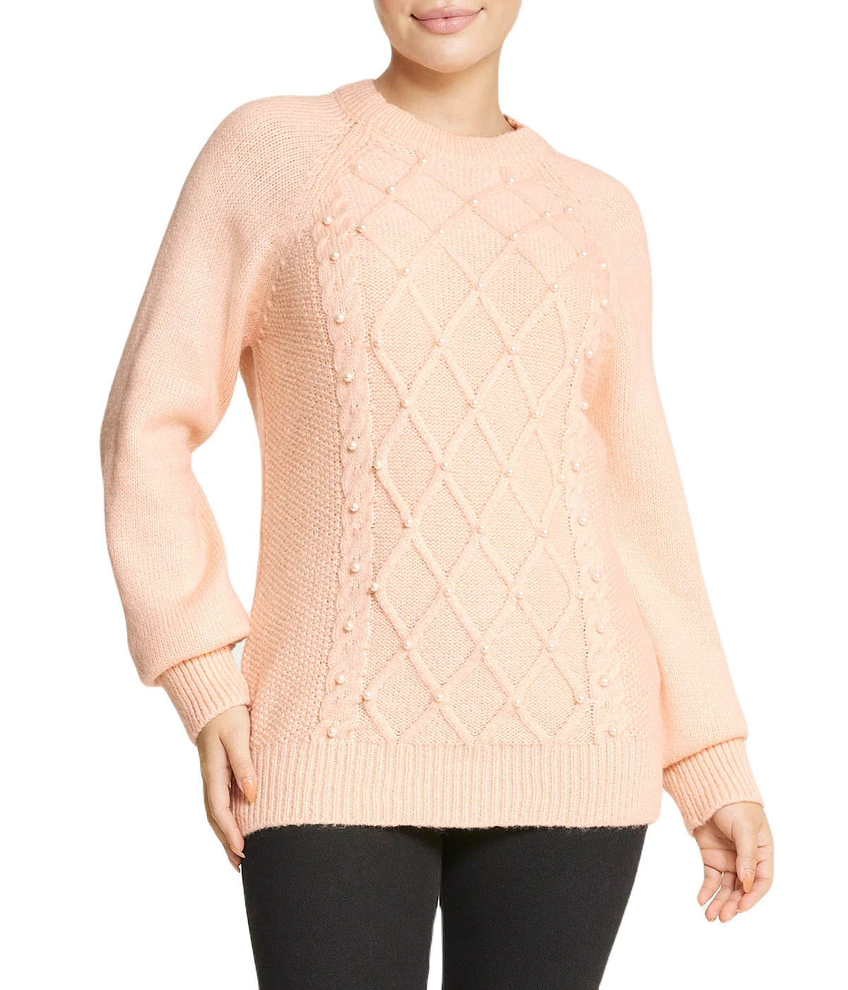 Embellished Cable Pullover - Image 5