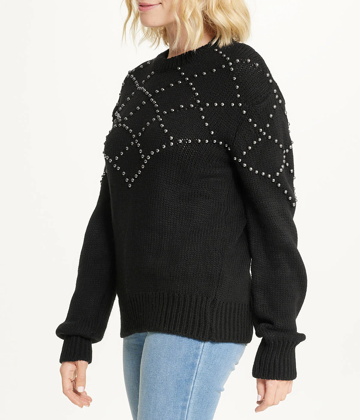 Embellished Pattern Pullover - Image 3